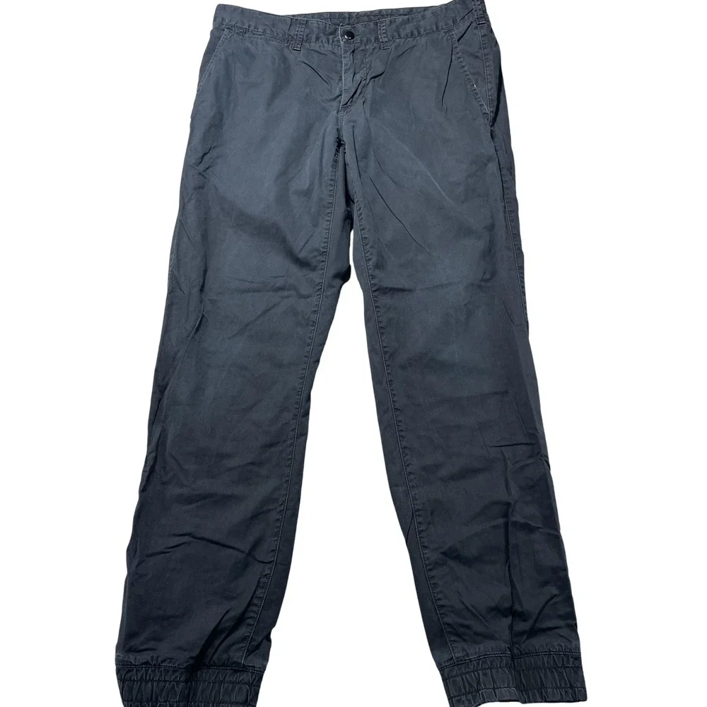 Polo Ralph Lauren Pants Mens 32x32 Black Chino Jogger Elastic Cuff Casual